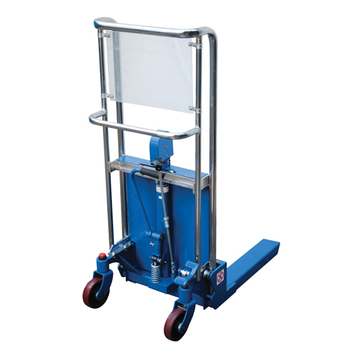 Hefti-Lift Load Stacker, Foot Pump Operated, 880 lbs. Capacity, 44" Max Lift Nia-Chem Ltd.