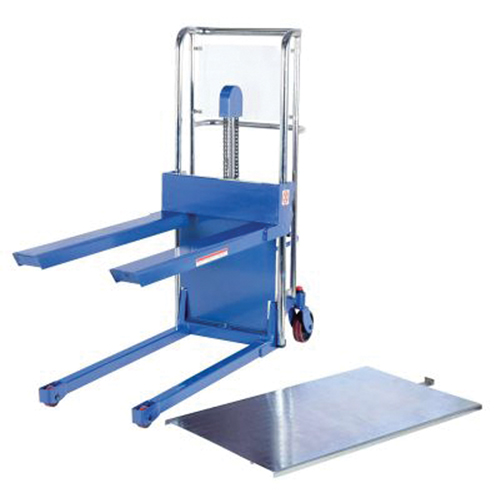 Hefti-Lift Load Stacker, Foot Pump Operated, 400 lbs. Capacity, 44" Max Lift Nia-Chem Ltd.