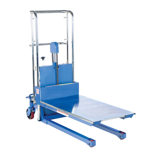 Hefti-Lift Load Stacker, Foot Pump Operated, 400 lbs. Capacity, 44" Max Lift Nia-Chem Ltd.
