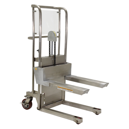 Gerbeur Hefti-Lift, M&eacute;canisme Pompe au pied, Capacit&eacute; de 450 lb, Levage max de 45-5/8" Nia-Chem Ltd.