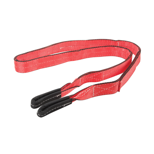 Polyester Sling, Double Ply, Twisted Eye, Type 4, 3'' W x 10' L, 8800 lbs. Vertical Cap. Nia-Chem Ltd.