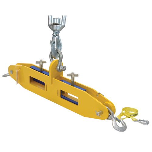 Poutre de levage pour chariot &eacute;l&eacute;vateur, Ouverture des fourches 7" x 2-1/2" Nia-Chem Ltd.
