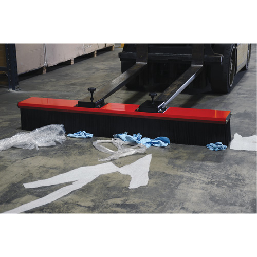 Fork Truck Mounted Brush Sweeper Nia-Chem Ltd.