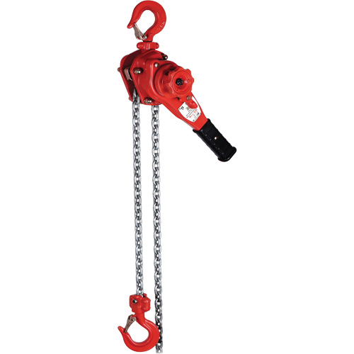 VQ Super Series Lever Hoist, 10' Lift, 2200 lbs. (1.1 tons) Capacity, Grade 100 Alloy Chain Nia-Chem Ltd.
