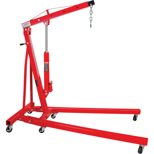 Folding Shop Crane, 4000 lbs. (2 tons) Capacity Nia-Chem Ltd.