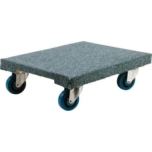 Wood Dollies - Heavy-Duty, Rubber Wheels, 1400 lbs. Capacity, 18" W x 24" D x 7" H Nia-Chem Ltd.