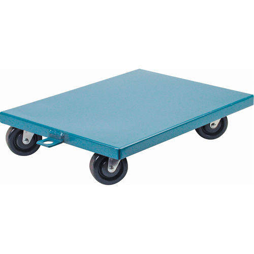 Steel Deck Dollies, 18" W x 24" D x 7" H, 1200 lbs. Capacity Nia-Chem Ltd.
