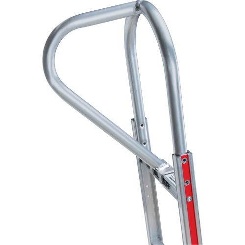 Knocked Down Hand Truck, P-Handle Handle, Aluminum, 52" Height, 500 lbs. Capacity Nia-Chem Ltd.