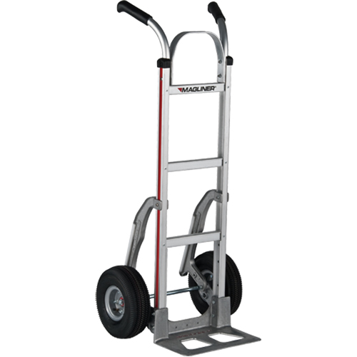 Knocked Down Hand Truck, Dual Handle, Aluminum, 48" Height, 500 lbs. Capacity Nia-Chem Ltd.