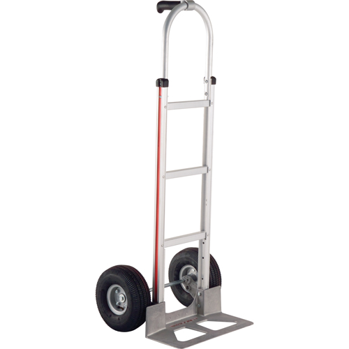 Knocked Down Hand Truck, Single Grip Handle, Aluminum, 52" Height, 500 lbs. Capacity Nia-Chem Ltd.
