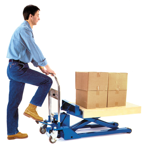 Low Profile Dandy Lift Scissor Lift Table, 37-1/10" L x 19-7/10" W, Steel, 1100 lbs. Capacity Nia-Chem Ltd.