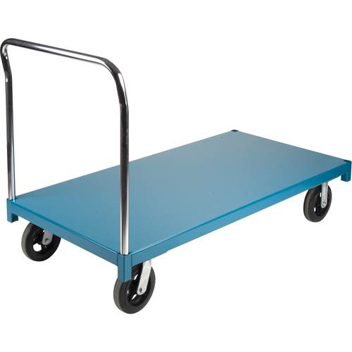 Heavy-Duty Platform Truck, 60" L x 30" W, 2000 lbs. Capacity, Rubber Casters Nia-Chem Ltd.