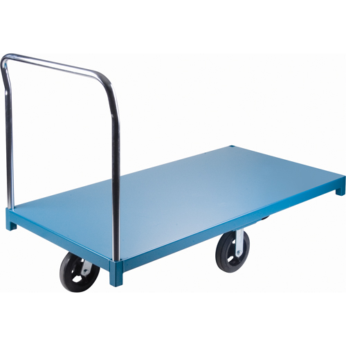 Heavy-Duty Platform Truck, 96" L x 48" W, 2000 lbs. Capacity, Rubber Casters Nia-Chem Ltd.
