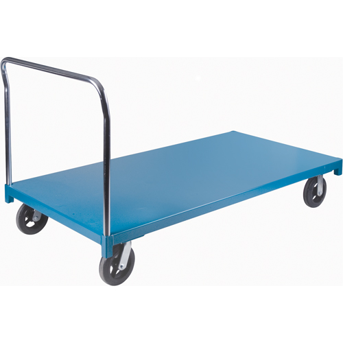 Heavy-Duty Platform Truck, 72" L x 36" W, 2000 lbs. Capacity, Rubber Casters Nia-Chem Ltd.