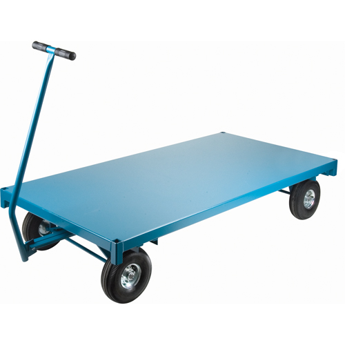 Chariots &agrave; plateforme - Chariots wagon ergonomiques &agrave; plateforme, 36" la x 72" la x Capacit&eacute; 1000 lb Nia-Chem Ltd.