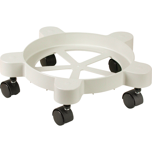 Lil'Dolly Pail Dollies, Plastic, 75 lbs. Capacity, 11" Diameter, Plastic Casters Nia-Chem Ltd.