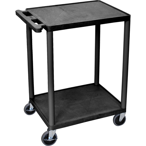 Utility Cart, 2 Tiers, 18" x 33" x 24", 400 lbs. Capacity Nia-Chem Ltd.