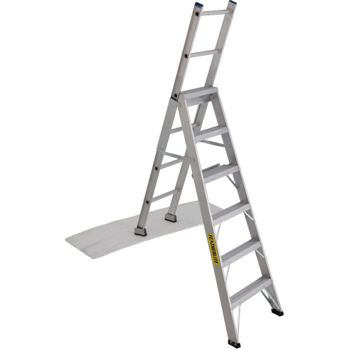 2700 Series Industrial Duty Multi-Way Ladders, 6', Aluminum, 250 lbs. Cap., ANSI 1, CSA 1 Nia-Chem Ltd.