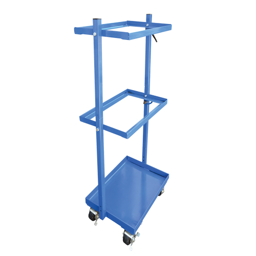 Stock Cart, Steel, 30-11/16" W x 19-1/4" D, 3 Shelves, 300 lbs. Capacity Nia-Chem Ltd.