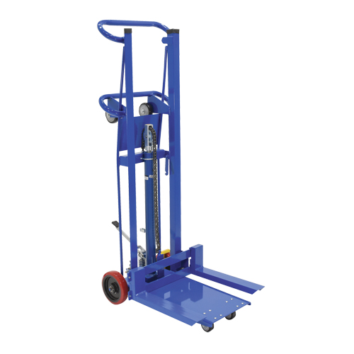 Platform Lift Stacker, Foot Pump Operated, 750 lbs. Capacity, 52" Max Lift Nia-Chem Ltd.