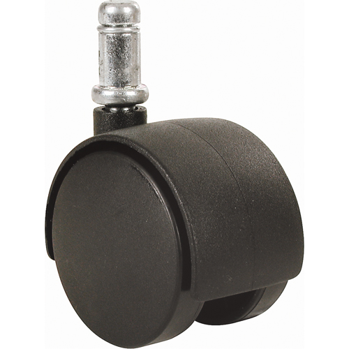 Roulette &agrave; roue double (s&eacute;ries 300/400), Pivotant avec frein, Diam&egrave;tre 2" (51 mm), Capacit&eacute; 75 lb (34 kg) Nia-Chem Ltd.