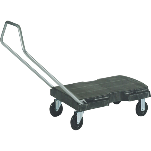 Chariots Triple, 32-1/2" lo x 20-1/2" la, 500 lb cap, Roues Caoutchouc Nia-Chem Ltd.