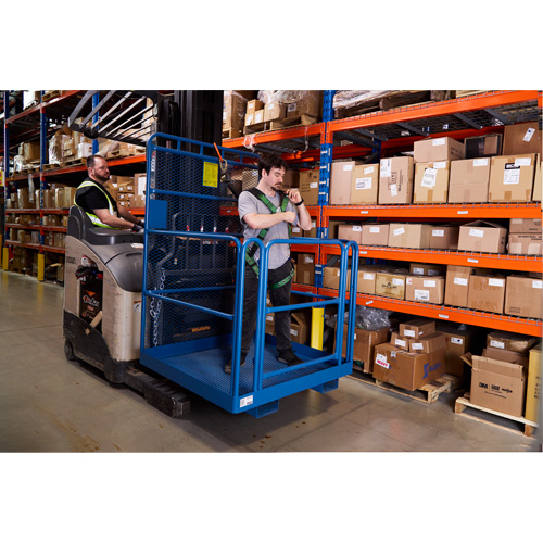 High Work Maintenance Platform, 48" W x 48" D x 72" H, 1000 lbs. Capacity, Steel Nia-Chem Ltd.