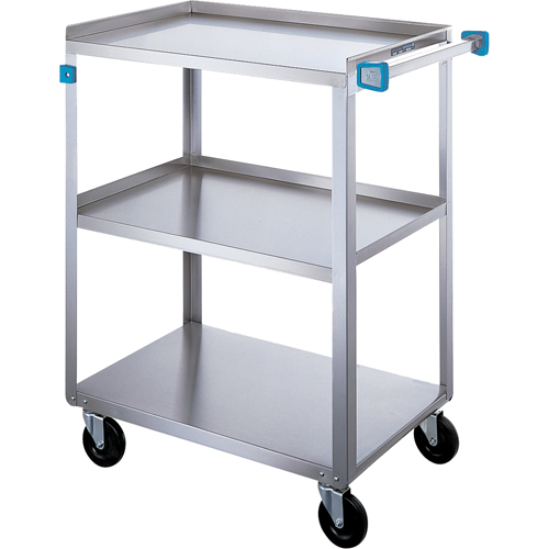 Shelf Cart, 3 Tiers, 18" W x 39" H x 31" D, 500 lbs. Capacity Nia-Chem Ltd.