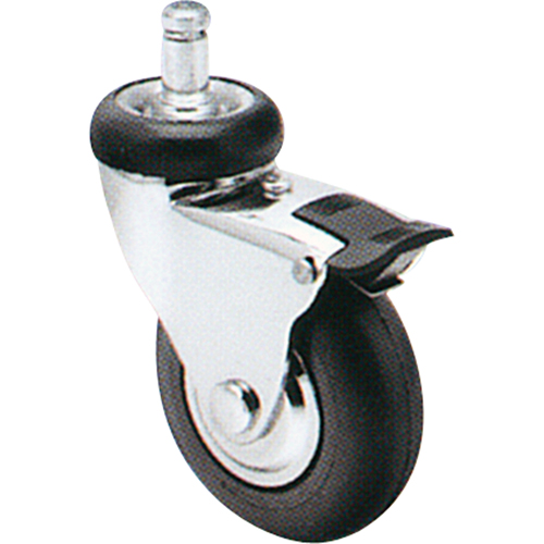 Comfort Roll Caster, Swivel with Brake, 3" (76 mm) Dia., 175 lbs. (79 kg.) Capacity Nia-Chem Ltd.