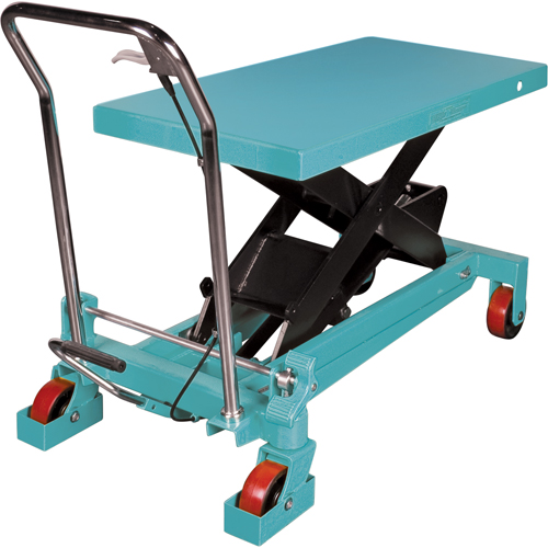 Table &eacute;l&eacute;vatrice robuste &agrave; ciseaux hydraulique, 40" lo x 20-1/8" la, Acier, Capacit&eacute; 2200 lb Nia-Chem Ltd.