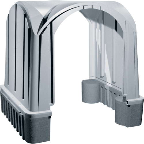 Abris en poly pour l'ext&eacute;rieur, 2 murs, 7' lo x 6' la x 7' h Nia-Chem Ltd.