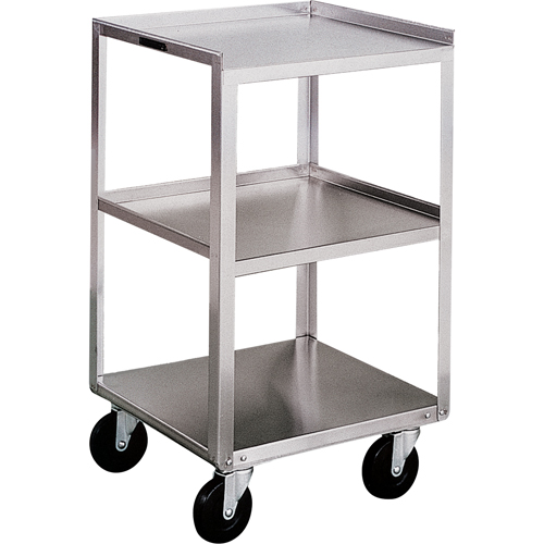 Equipment Stands, 3 Tiers, 16-3/4" W x 30-1/8" H x 18-3/4" D, 300 lbs. Capacity Nia-Chem Ltd.