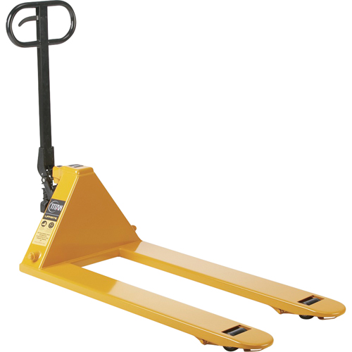 Titan Pallet Trucks, Steel, 48" L x 20.5" W, 5500 lbs. Capacity Nia-Chem Ltd.