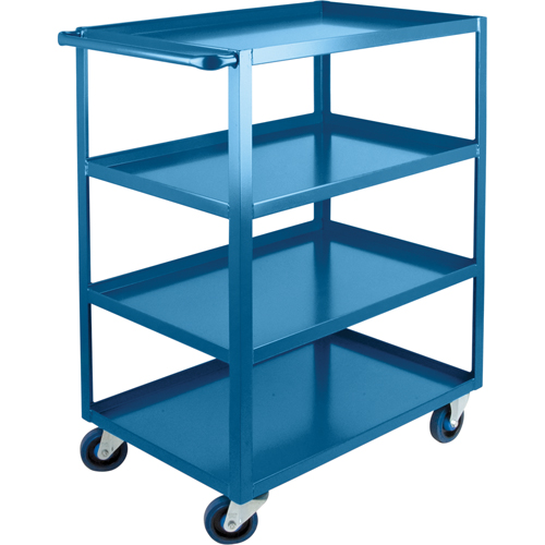 Chariots &agrave; tablettes robustes, 4 Tiers, 24" la x 48" h x 39" p, Capacit&eacute; 1200 lb Nia-Chem Ltd.