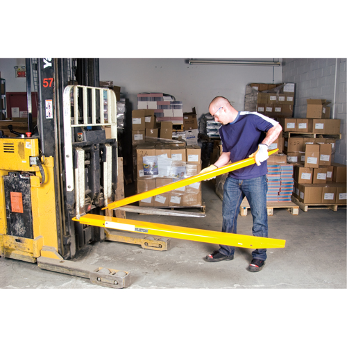 Rallonges de fourches, 72" l x 5" la, Pour des largeurs de fourches 4" Nia-Chem Ltd.