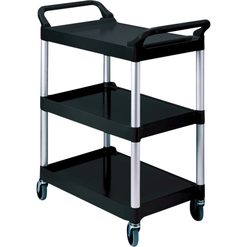 Chariot de service, 3 tiers, 19" x 38" x 34", Capacit&eacute; 200 lb Nia-Chem Ltd.