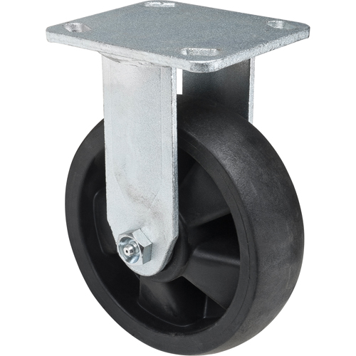 Roulettes haute temp&eacute;rature, Fixe, 6" (152,4 mm), Nylon, 880 lb (399 kg) Nia-Chem Ltd.