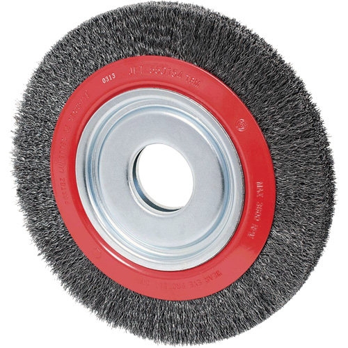 Disque &agrave; fils cr&ecirc;p&eacute;s, 6" dia., Fils 0,02", Arbre 1/2"/2"/5/8" Nia-Chem Ltd.