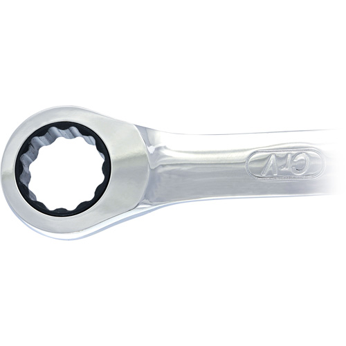Cl&eacute; mixte &agrave; cliquet &agrave; motif long non r&eacute;versible, 19 mm, Fini Ordinaire Nia-Chem Ltd.