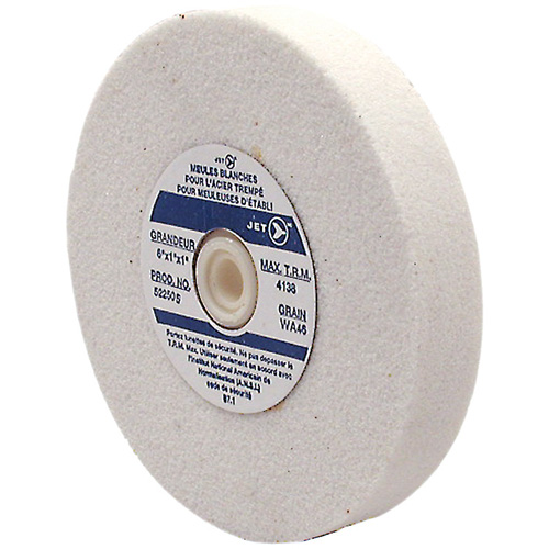 Meule pour touret, 6" x 3/4", Arbre de 1", Oxyde d'aluminium Nia-Chem Ltd.