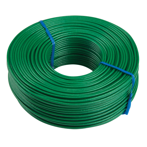 Fil d'attache pour barres d'armature, Enduit PVC vert, Cal. 16, 3,125 lb /bobine Nia-Chem Ltd.