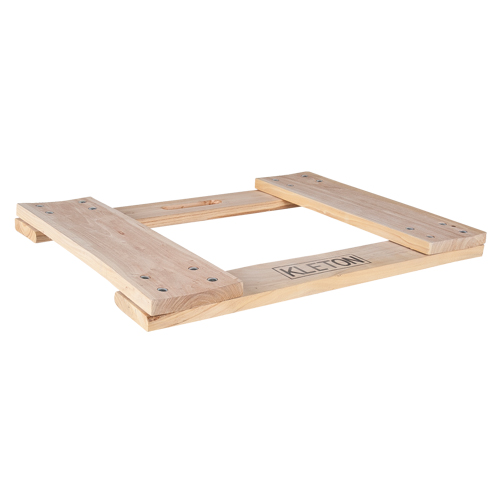 Cadre de socle roulant en bois dur, Roues en Non compris, Capacit&eacute; de 900 lb, 18" la x 24" p x 1,5" h Nia-Chem Ltd.