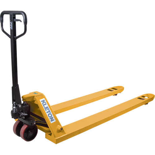 Long Fork Hydraulic Pallet Truck, 72" L x 27" W, 3300 lbs. Capacity Nia-Chem Ltd.