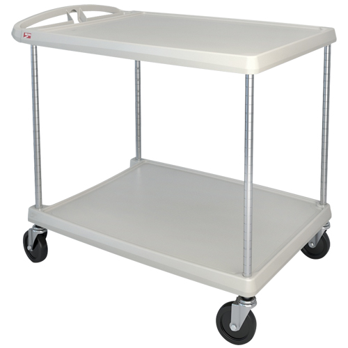 myCart Utility Cart, 2 Tiers, 26" x 36-7/8" x 36", 400 lbs. Capacity Nia-Chem Ltd.