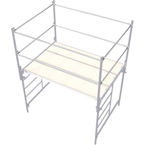 Accessoires pour &eacute;chafaudage - Barre de retenue, Barre de retenue, 2" la x 48" h Nia-Chem Ltd.