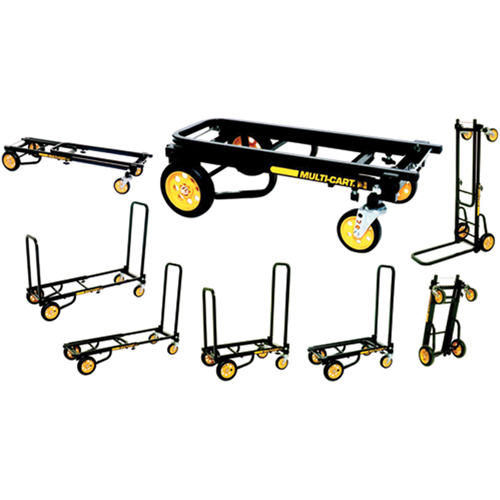 Transporteur d'&eacute;quipement 8 en 1 RockNRoller Multi-Cart, petit, Acier, Capacit&eacute; 350 lb Nia-Chem Ltd.