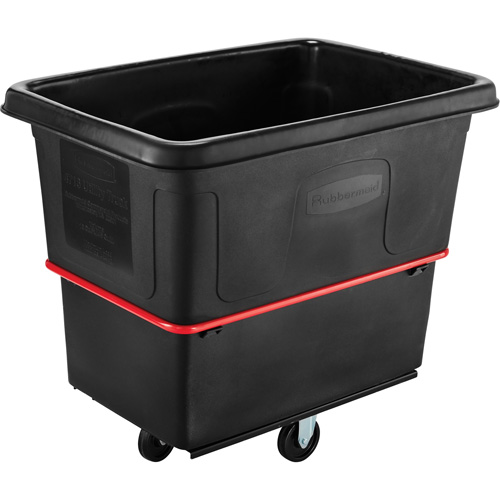 Heavy-Duty Utility Truck, Black Recycled Plastic, 44-3/8" L x 31" W x 38-1/4" H, 16 cu. ft. Volume, 1000 lbs. Capacity Nia-Chem Ltd.