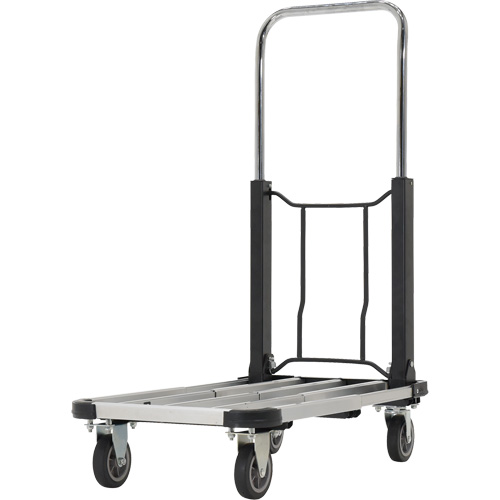 Chariot &agrave; plateforme repliable, Acier inoxydable, 300 lb, 28" lo x 16" la, Hauteur 33-1/2" Nia-Chem Ltd.