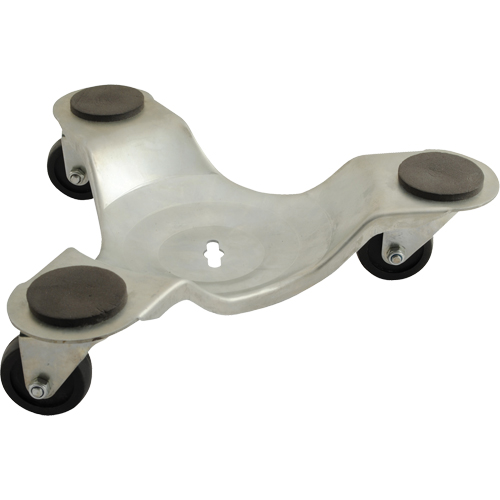 Zinc Plated Leg Dolly, 300 lbs. Capacity, Steel Frame, 2.75" H Nia-Chem Ltd.