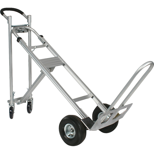 Three-Position Spartan III Convertible Hand Truck, Aluminum, 750 lbs. Capacity Nia-Chem Ltd.